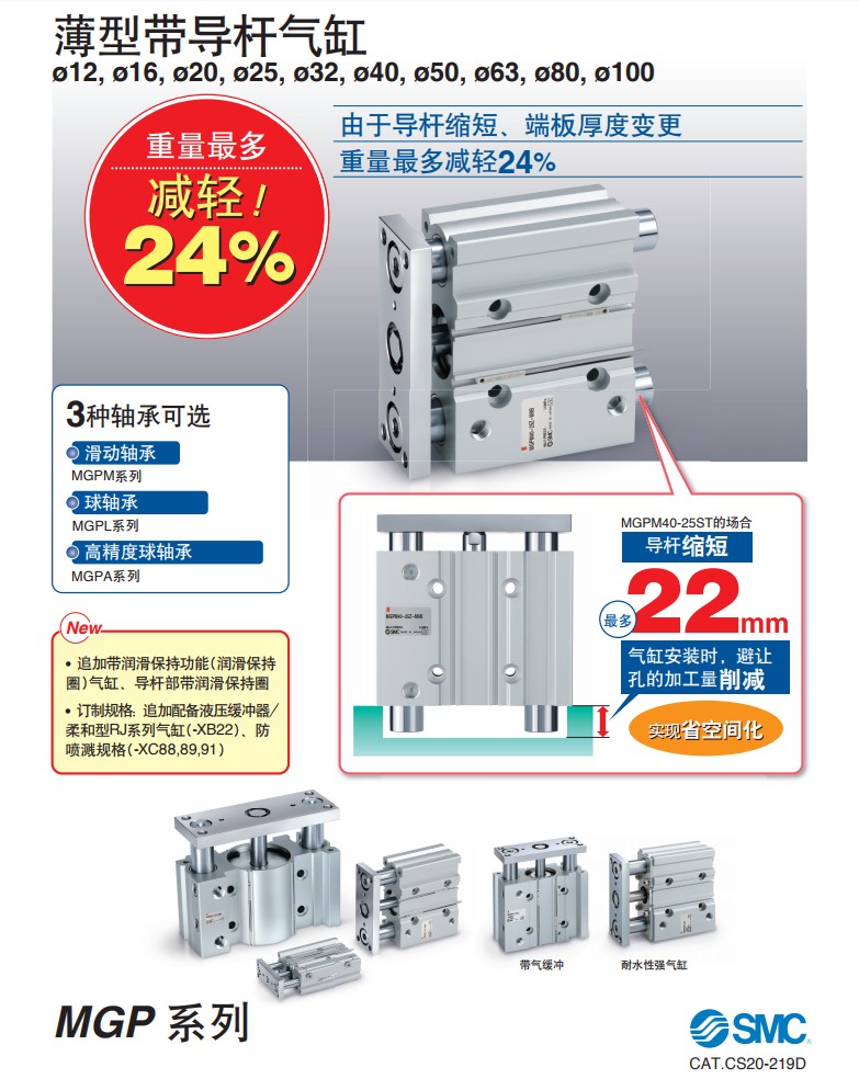 SMC气缸